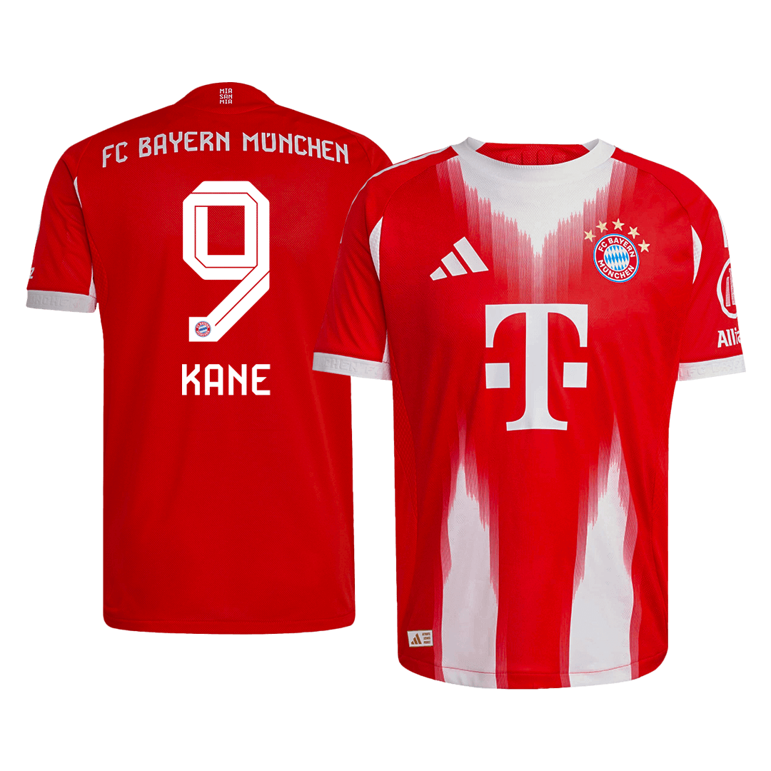 Bayern Mnichov KANE #9 Domácí Fotbalový dres 2025/26 – verze pro hráče