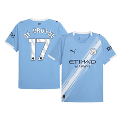 Pánský fotbalový dres Manchester City DE BRUYNE č. 7 pro domácí fotbal 2025/26
