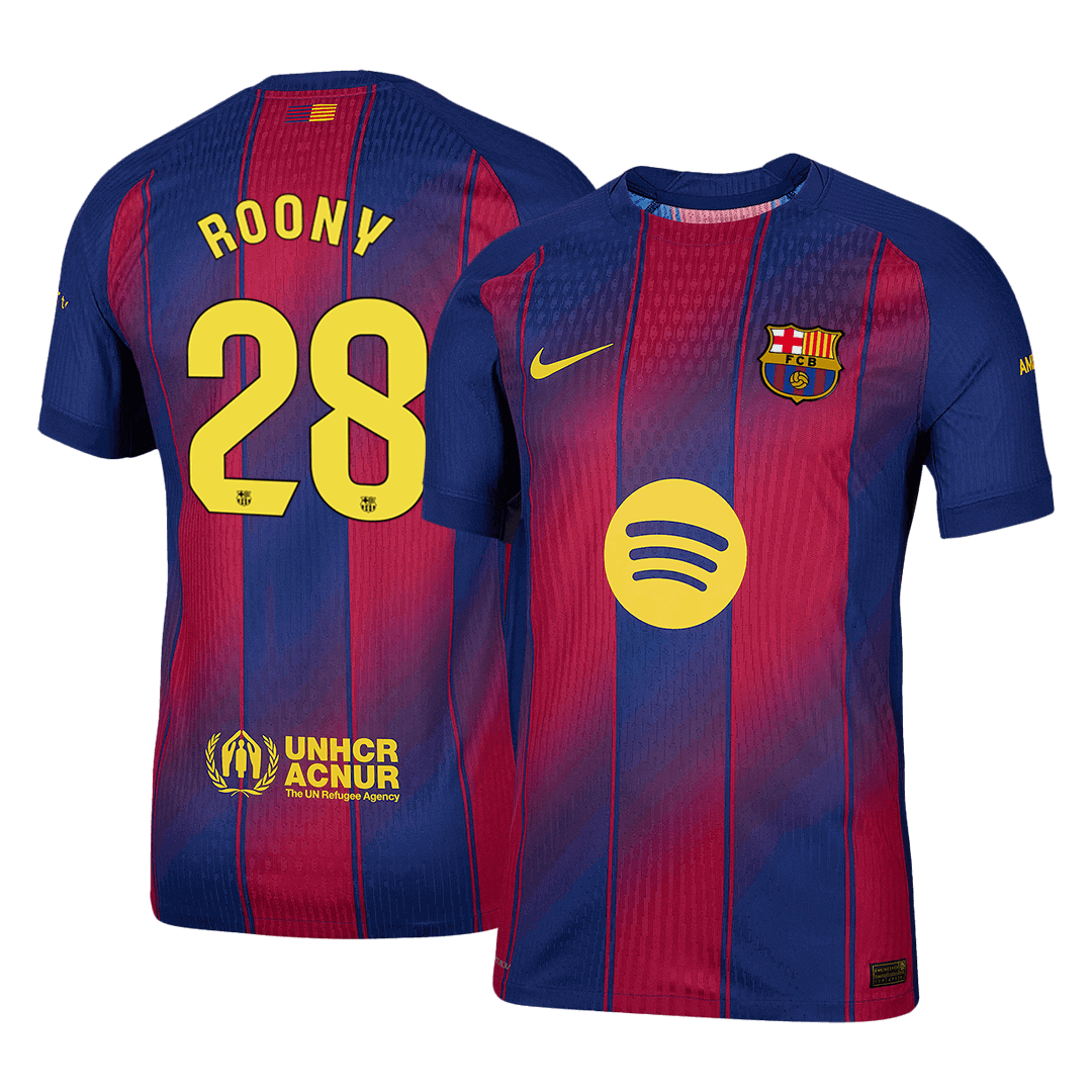 Barcelona ROONY #28 Domov Fotbalový dres 2025/26 - verze pro hráče