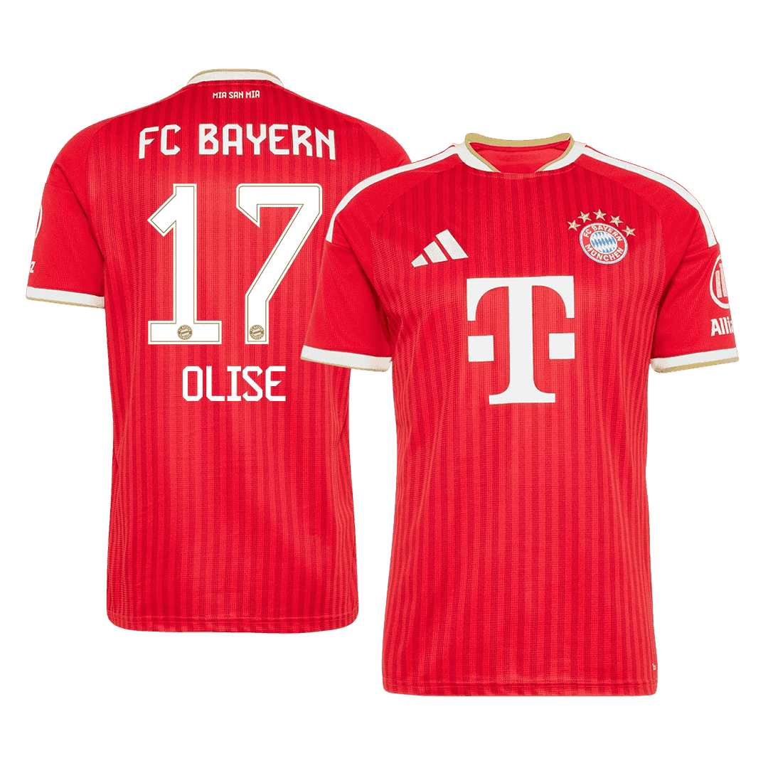 Pánské Bayern Munich OLISE #17 Domov Fotbalový dres 2026/27