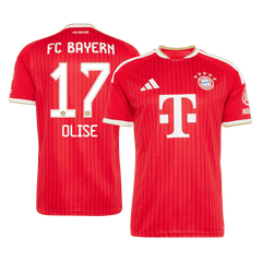Pánské Bayern Munich OLISE #17 Domov Fotbalový dres 2026/27