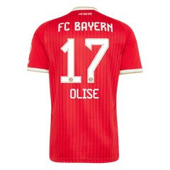 Pánské Bayern Munich OLISE #17 Domov Fotbalový dres 2026/27