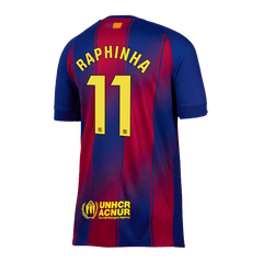 Barcelona RAPHINHA #11 Men's Home Football Jersey 2025/26