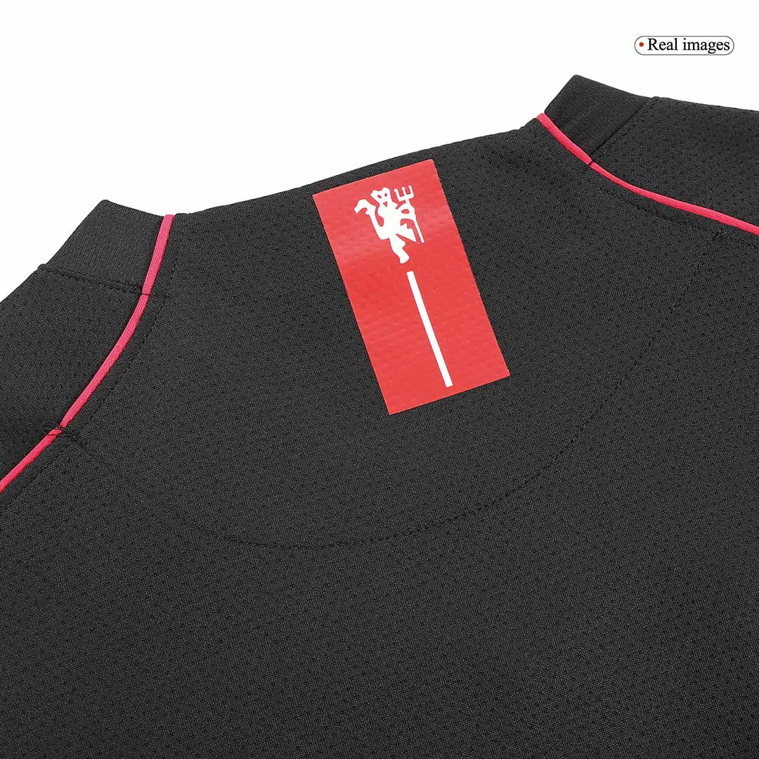 Manchester United RONALDO #7 venkovní retro fotbalový dres s dlouhým rukávem 2007/08