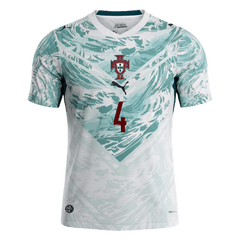 Pánské Portugal RÚBEN DIAS #4 Pryč Fotbalový dres Mistrovství světa 2026