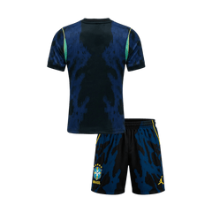 Děti Brazil Pryč Fotbalový dres Kit(dres + šortky) Mistrovství světa 2026