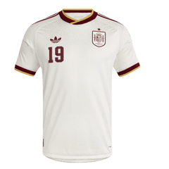 Spain LAMINE YAMAL #19 Pryč Fotbalový dres Mistrovství světa 2026 - verze pro hráče