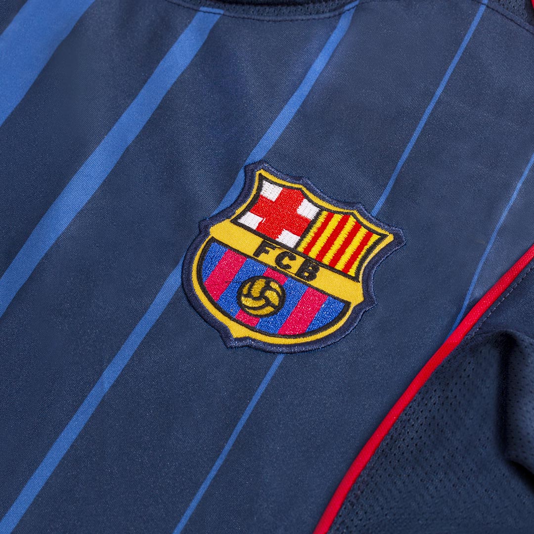 Barcelona MESSI #30 away retro football jersey 2004/05