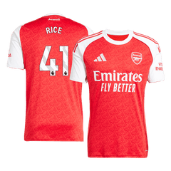 Pánský domácí fotbalový dres Arsenal RICE #41 2025/26