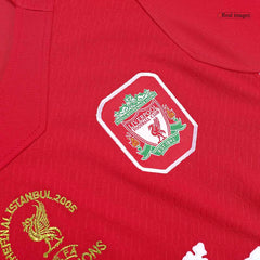 Retro fotbalový dres Liverpool 2005 - UCL