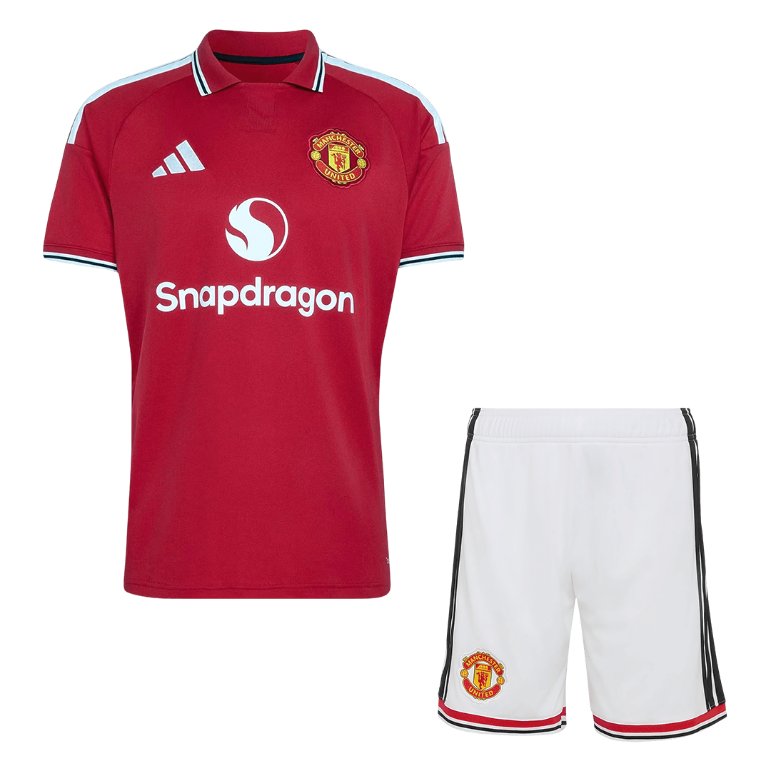 Pánské Manchester United Domov Fotbalový dres (Jersey+Shorts) Kit 2026/27
