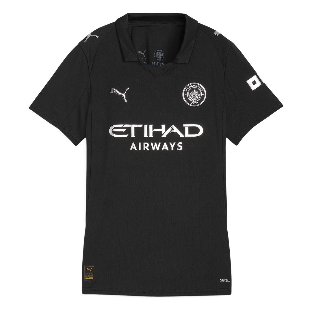 Dámské Manchester City Pryč Fotbalový dres 2025/26