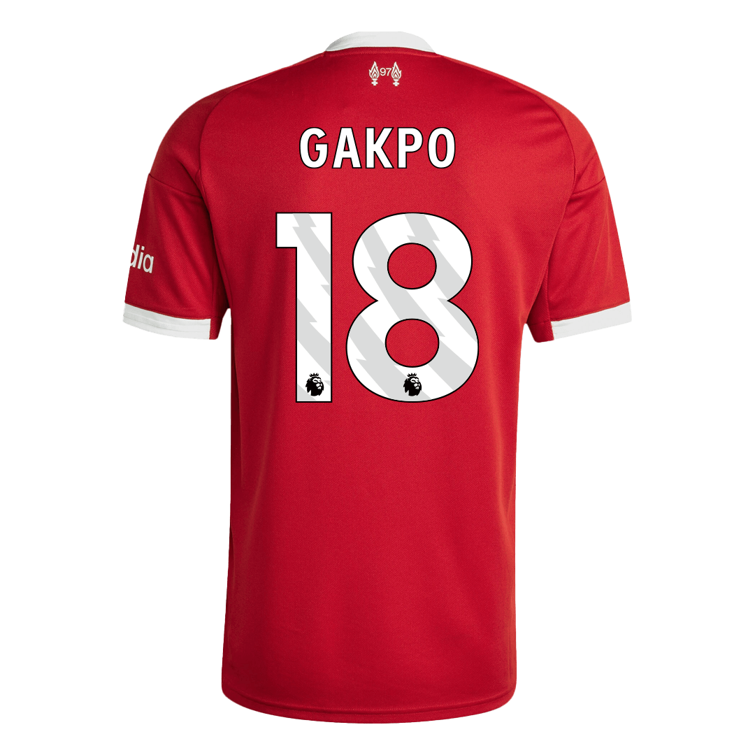 Pánské Liverpool GAKPO #18 Domov Fotbalový dres 2025/26