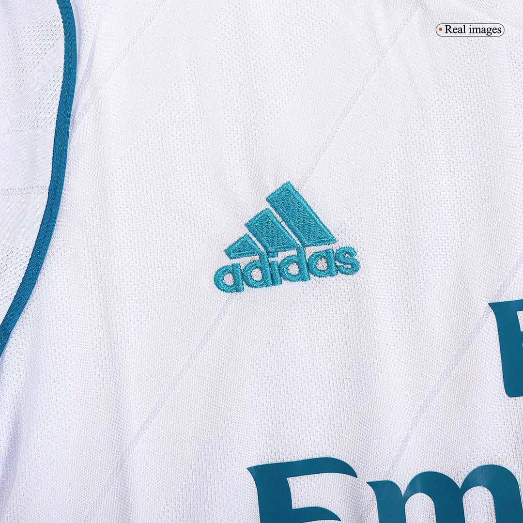 Real Madrid BENZEMA #9 Domácí Retro fotbalový dres 2017/18
