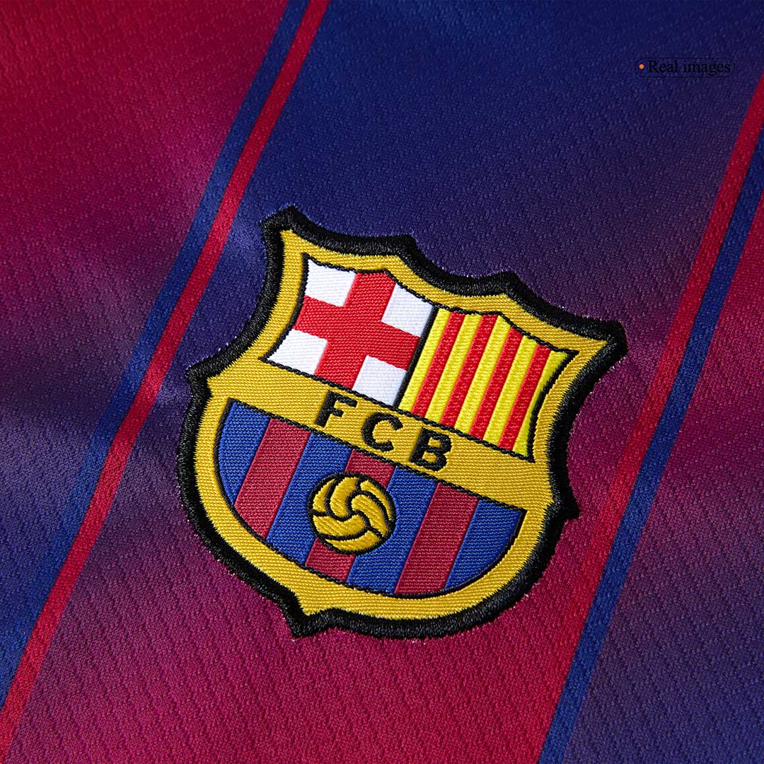 Dětská souprava domácího dresu Barcelona (dres + šortky) 2025/26