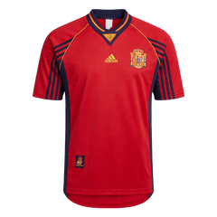 Spain Domov Retro fotbalový dres 1998