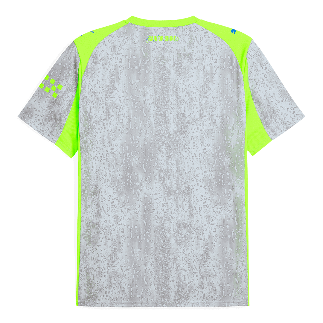 Pánské Manchester City Třetí pryč Fotbalový dres (Jersey+Shorts) Kit 2025/26