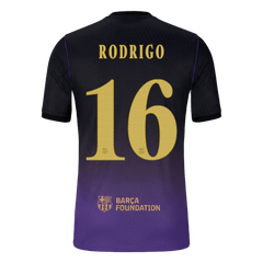 Barcelona RODRIGO #16 Pryč Fotbalový dres 2026/27 - verze pro hráče - UCL