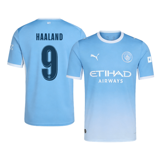 Pánské Manchester City HAALAND #9 Domov Fotbalový dres 2026/27 - UCL