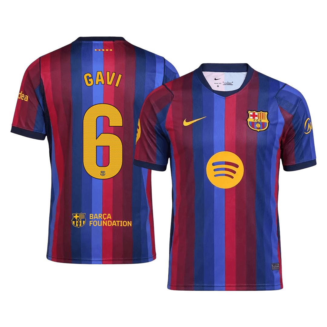 Pánské Barcelona GAVI #6 Domov Fotbalový dres 2026/27