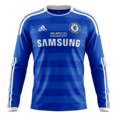 Chelsea Domov Retro Long Sleeve fotbalový dres 2011/12