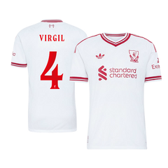 Liverpool VIRGIL #4 Pryč Fotbalový dres 2026/27 - verze pro hráče - UCL
