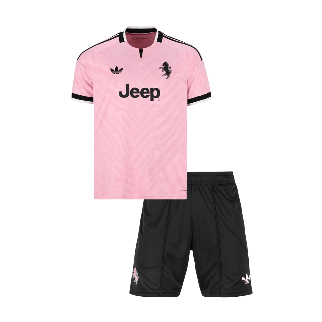 Děti Juventus Pryč Fotbalový dres Kit(dres + šortky) 2026/27