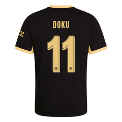 Manchester City DOKU #11 Pryč Fotbalový dres 2026/27 - verze pro hráče - UCL
