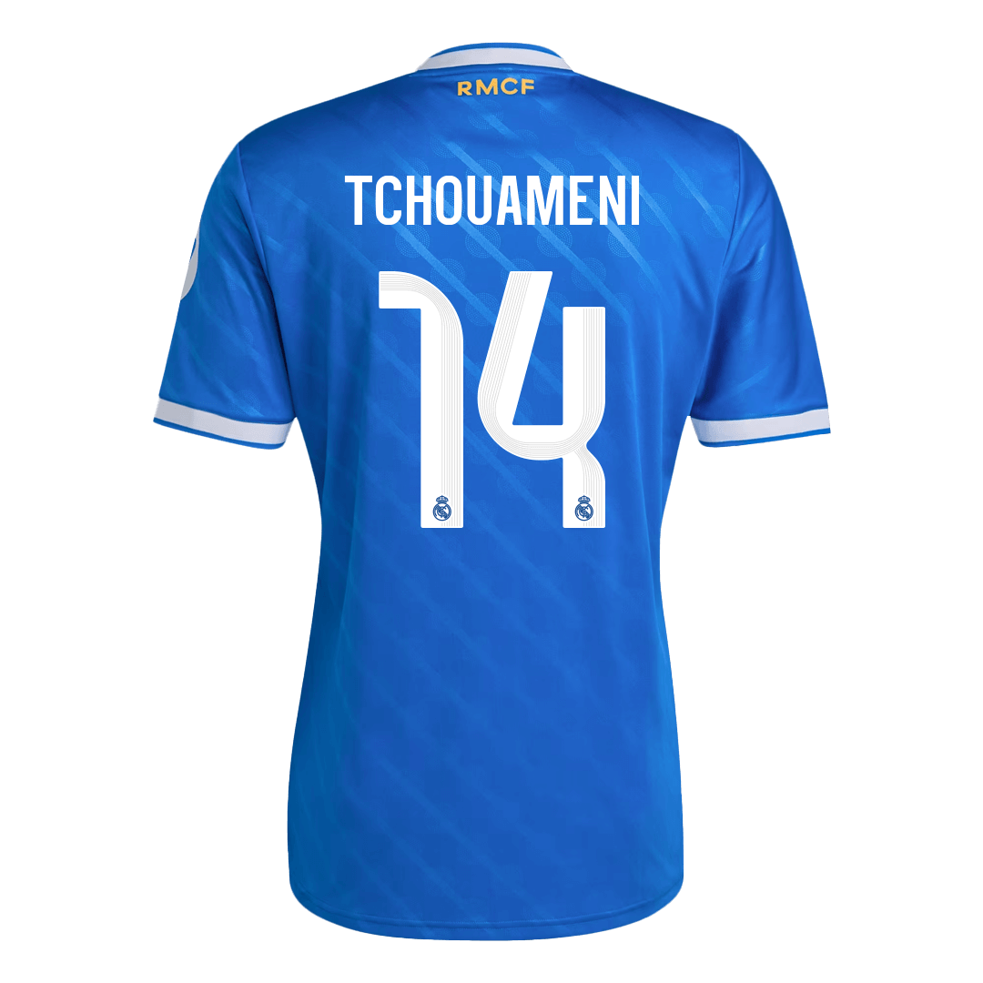 Pánské Real Madrid TCHOUAMENI #14 Třetí pryč Fotbalový dres 2025/26