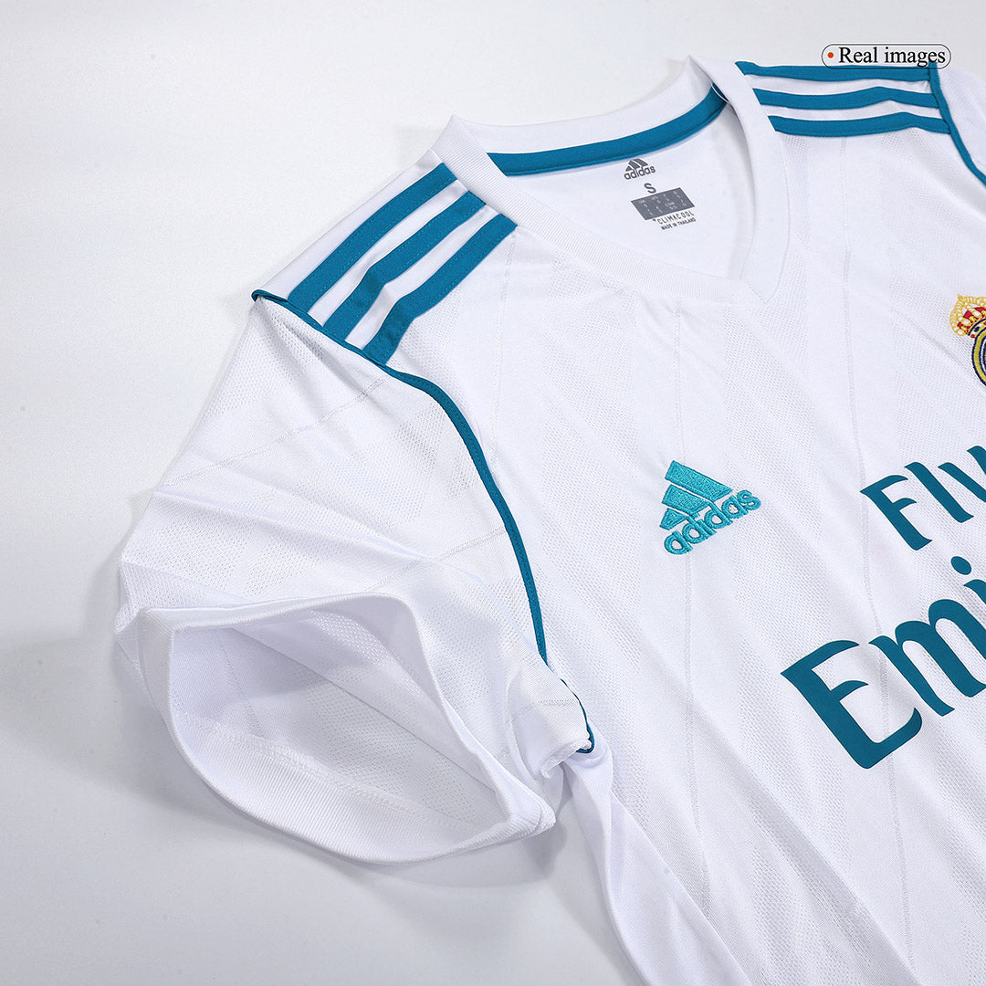 Real Madrid BENZEMA #9 Domácí Retro fotbalový dres 2017/18