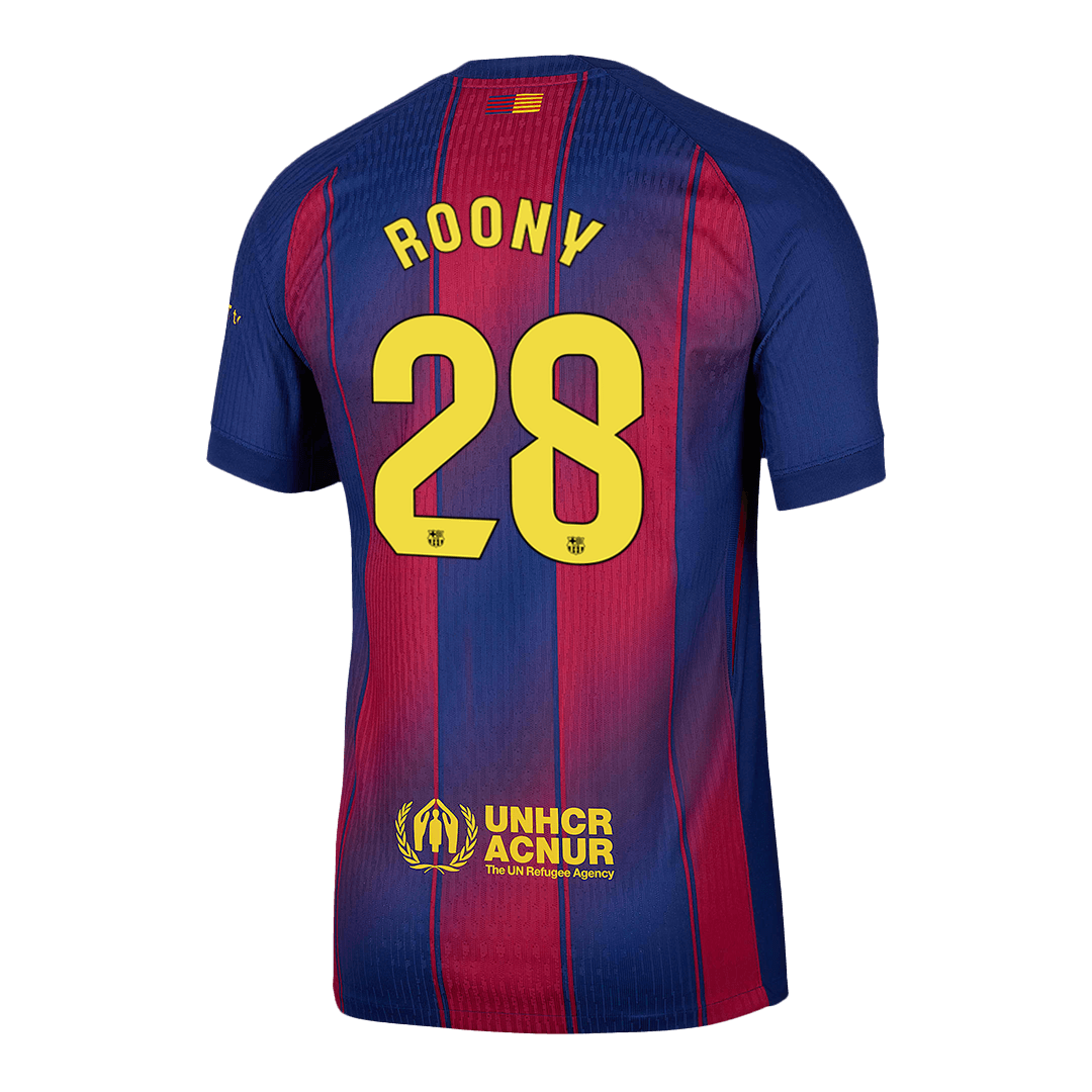 Barcelona ROONY #28 Domov Fotbalový dres 2025/26 - verze pro hráče