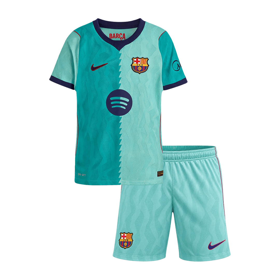 Děti Barcelona Třetí pryč Fotbalový dres Kit(dres + šortky) 2026/27
