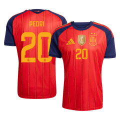 Pánské Spain PEDRI #20 Domov Fotbalový dres Mistrovství světa Edice pro šampiony 2026