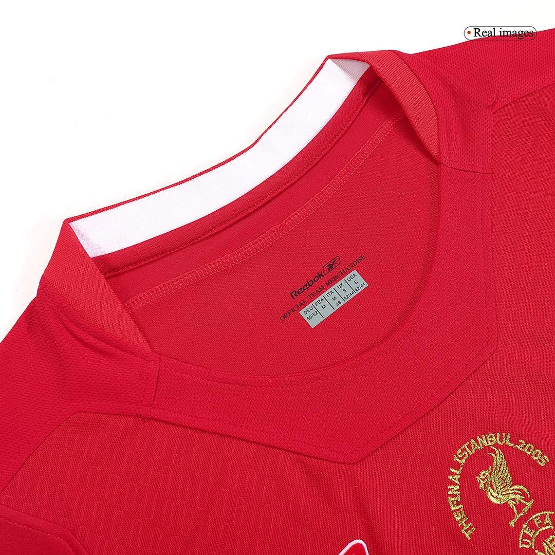 Retro fotbalový dres Liverpool 2005 - UCL
