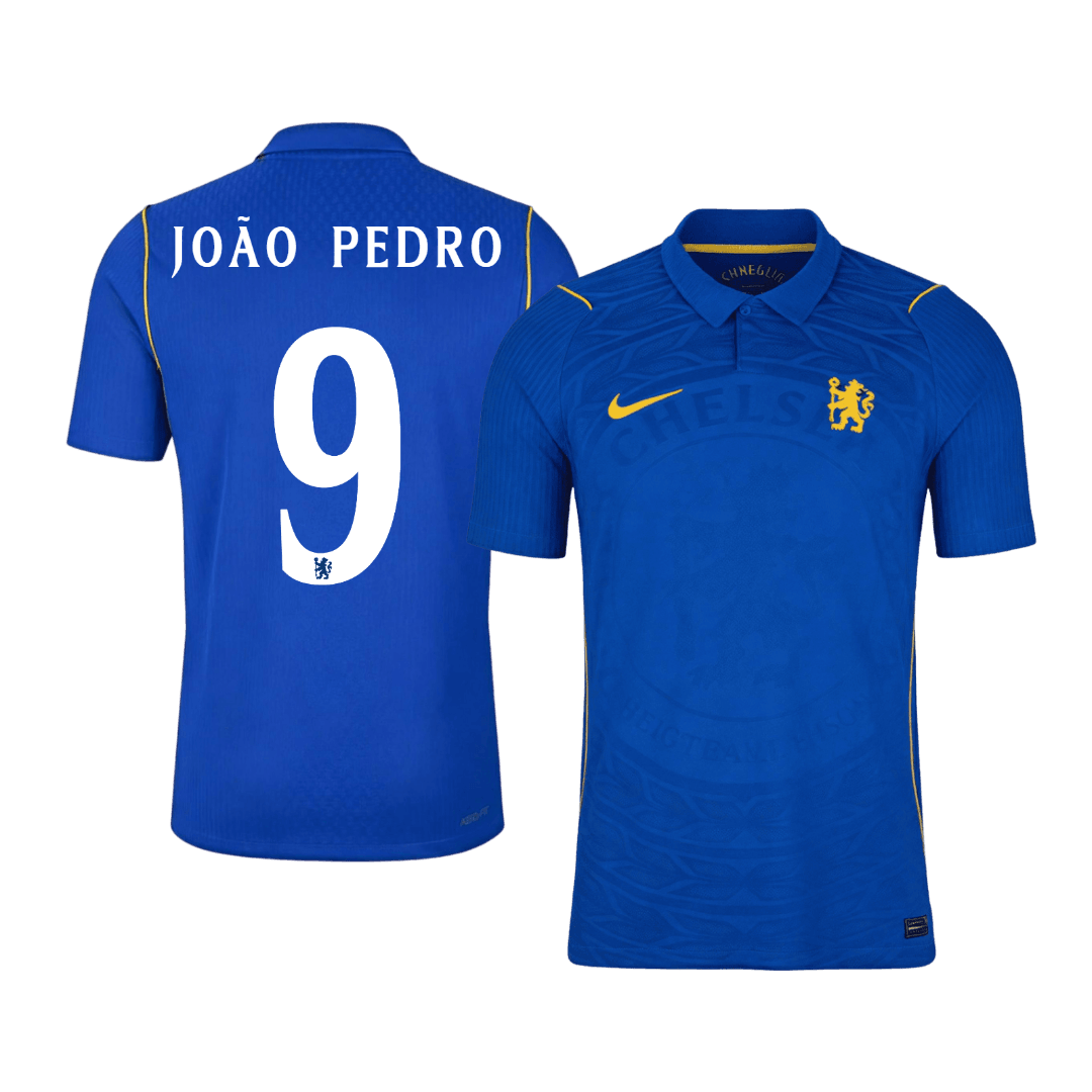 Chelsea JOÃO PEDRO #9 Domov Fotbalový dres 2026/27 - verze pro hráče - UCL