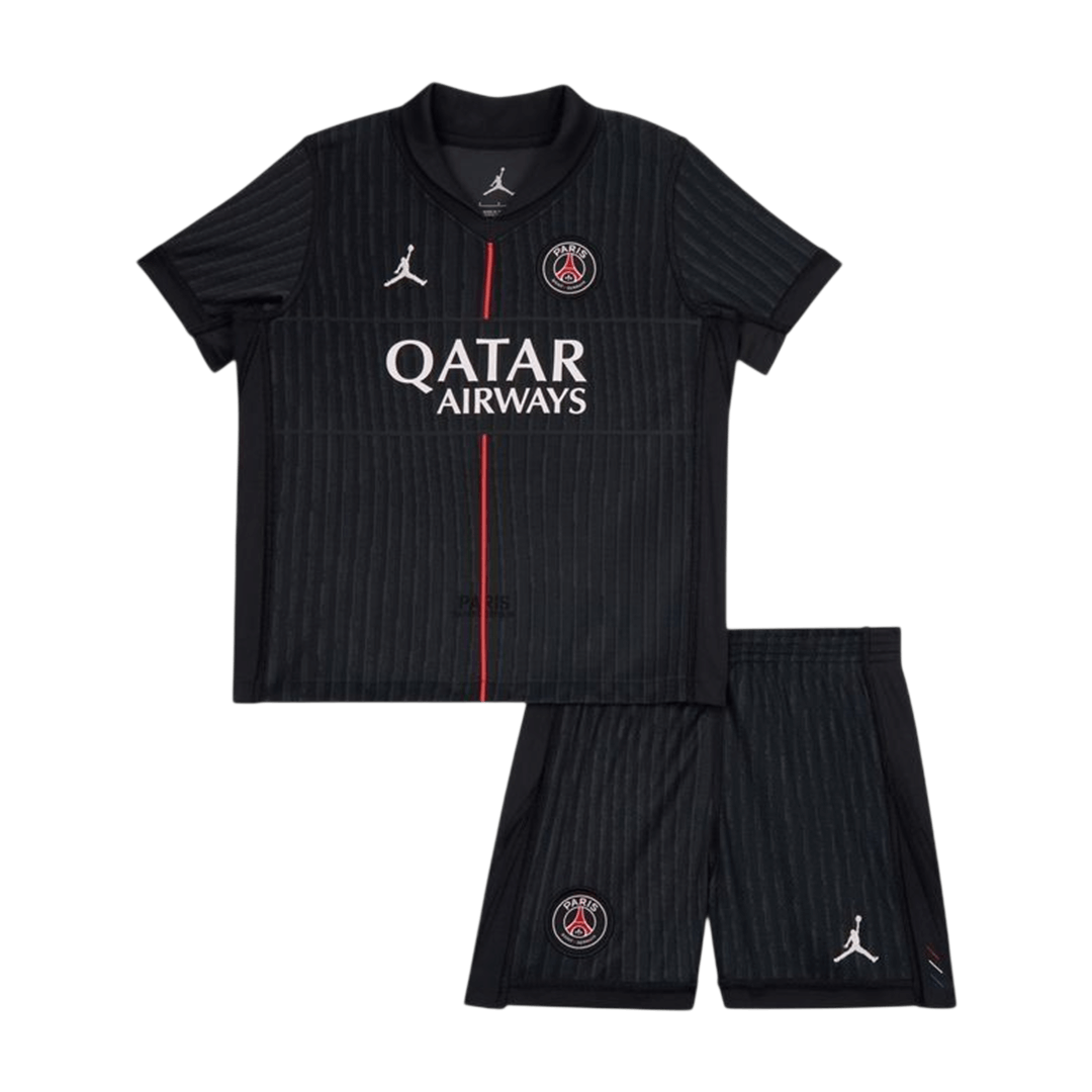 Děti PSG Fourth Away Fotbalový dres Kit(dres + šortky) 2025/26