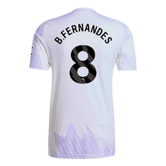 Mužský venkovní fotbalový dres Manchester United B.FERNANDES #8 2025/26