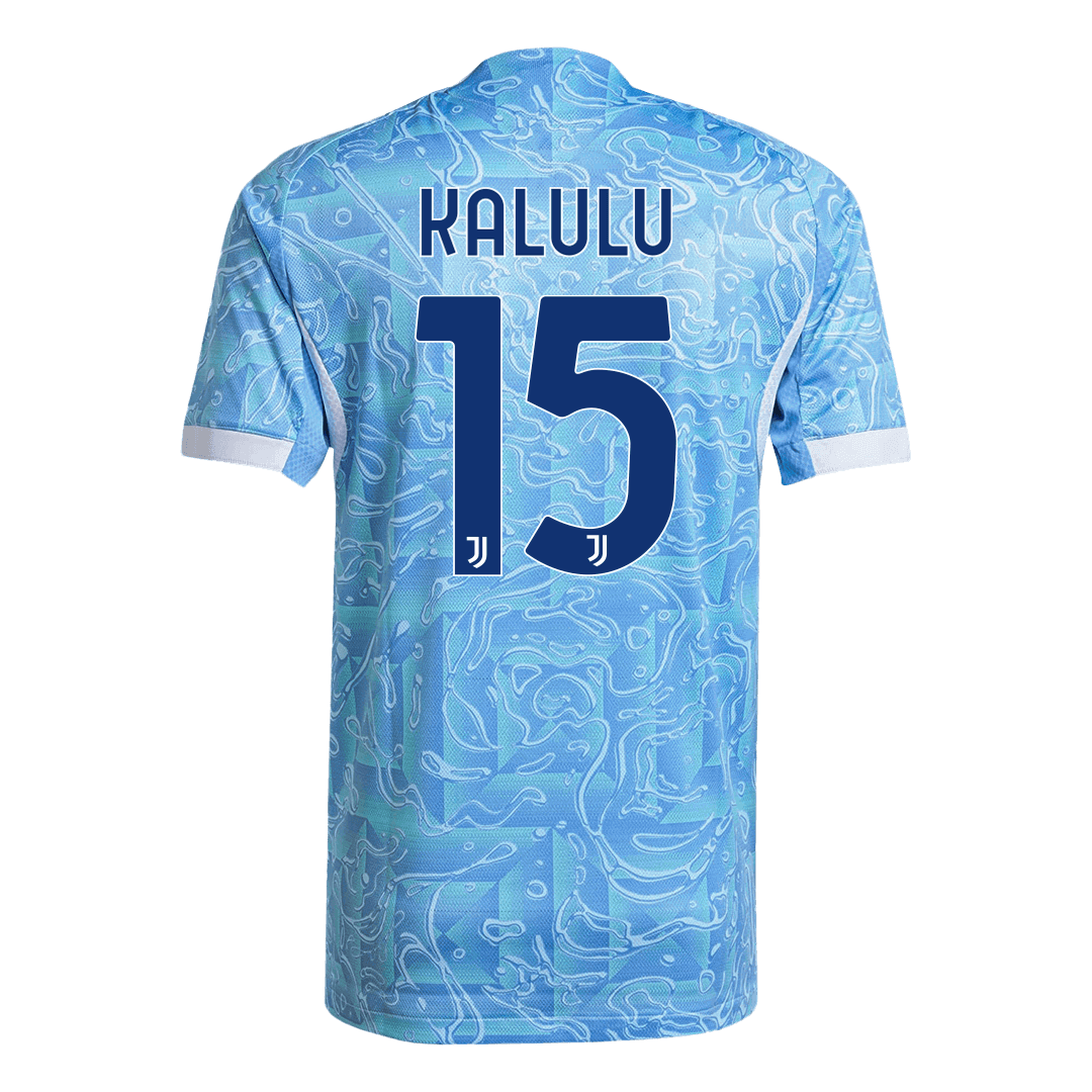 Juventus KALULU #15 Pryč Fotbalový dres 2025/26 - verze pro hráče