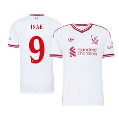 Liverpool ISAK #9 Pryč Fotbalový dres 2026/27 - verze pro hráče - UCL