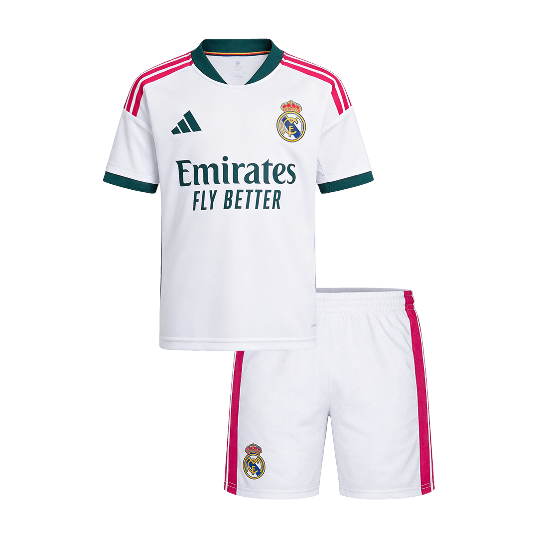 Děti Real Madrid Domov Fotbalový dres Kit(dres + šortky) 2026/27