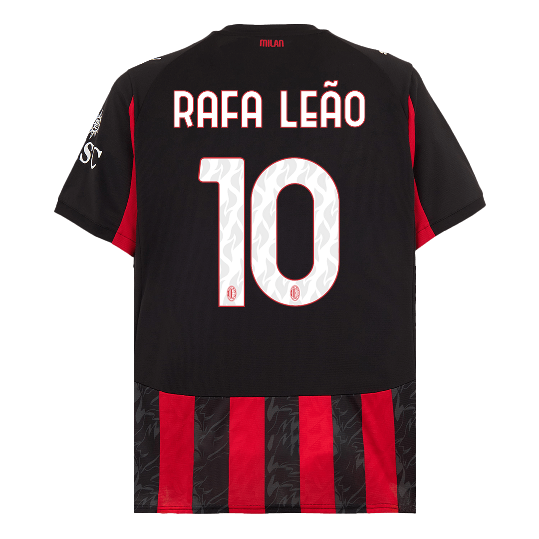 Muži, AC Milán RAFA LEÃO #10 domácí fotbalový dres 2025/26