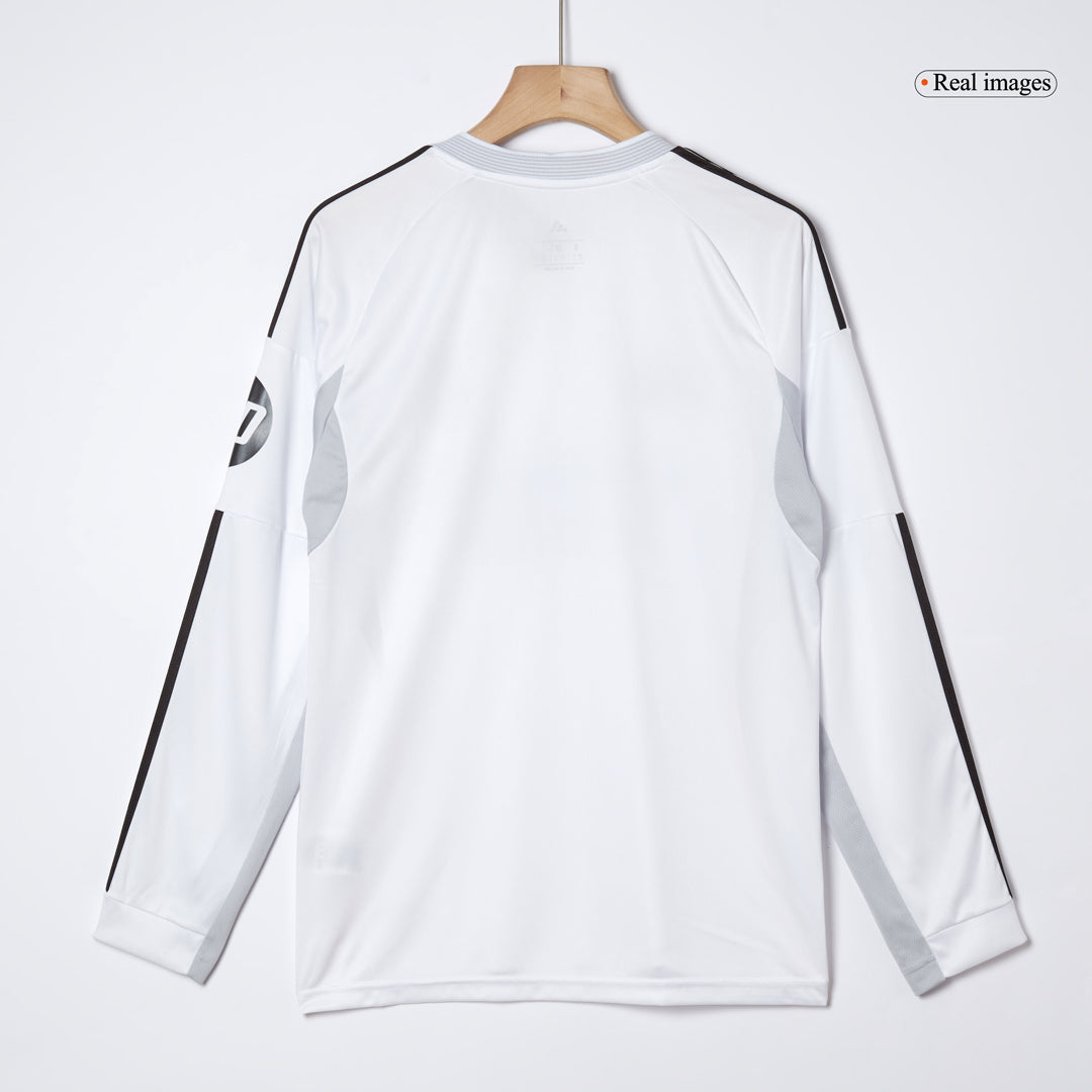 Real Madrid Home Long Sleeve Men's Football Jersey 2025/26