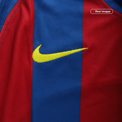 Barcelona Home Retro Football Shirt 2005/06 - UCL