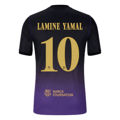 Barcelona LAMINE YAMAL #10 Pryč Fotbalový dres 2026/27 - verze pro hráče - UCL