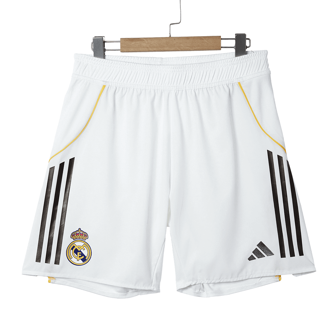 Real Madrid 2025/26 Home Football Shorts - Player Version