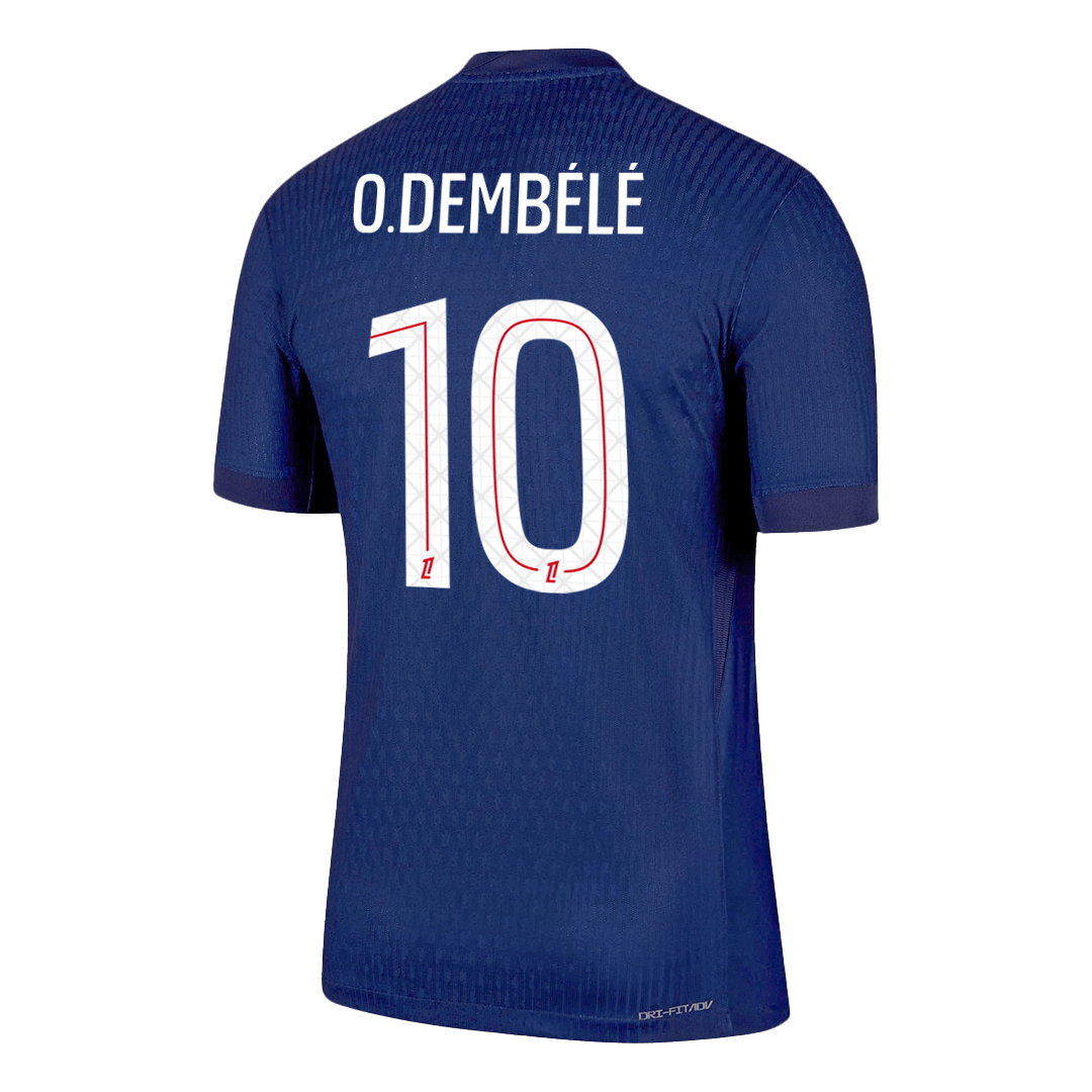 PSG O.DEMBÉLÉ #10 Domácí Fotbalový dres 2025/26 – verze pro hráče