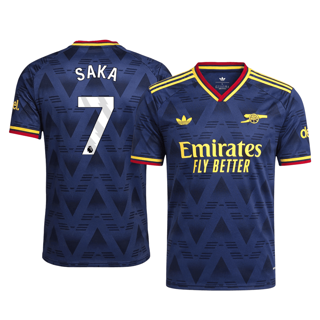 Arsenal SAKA #7 Pryč Fotbalový dres 2026/27 - verze pro hráče
