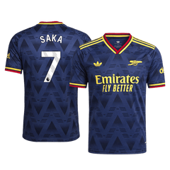 Arsenal SAKA #7 Pryč Fotbalový dres 2026/27 - verze pro hráče