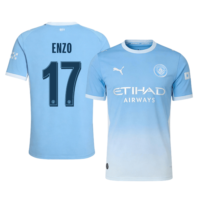 Manchester City ENZO #17 Domov Fotbalový dres 2026/27 - verze pro hráče - UCL