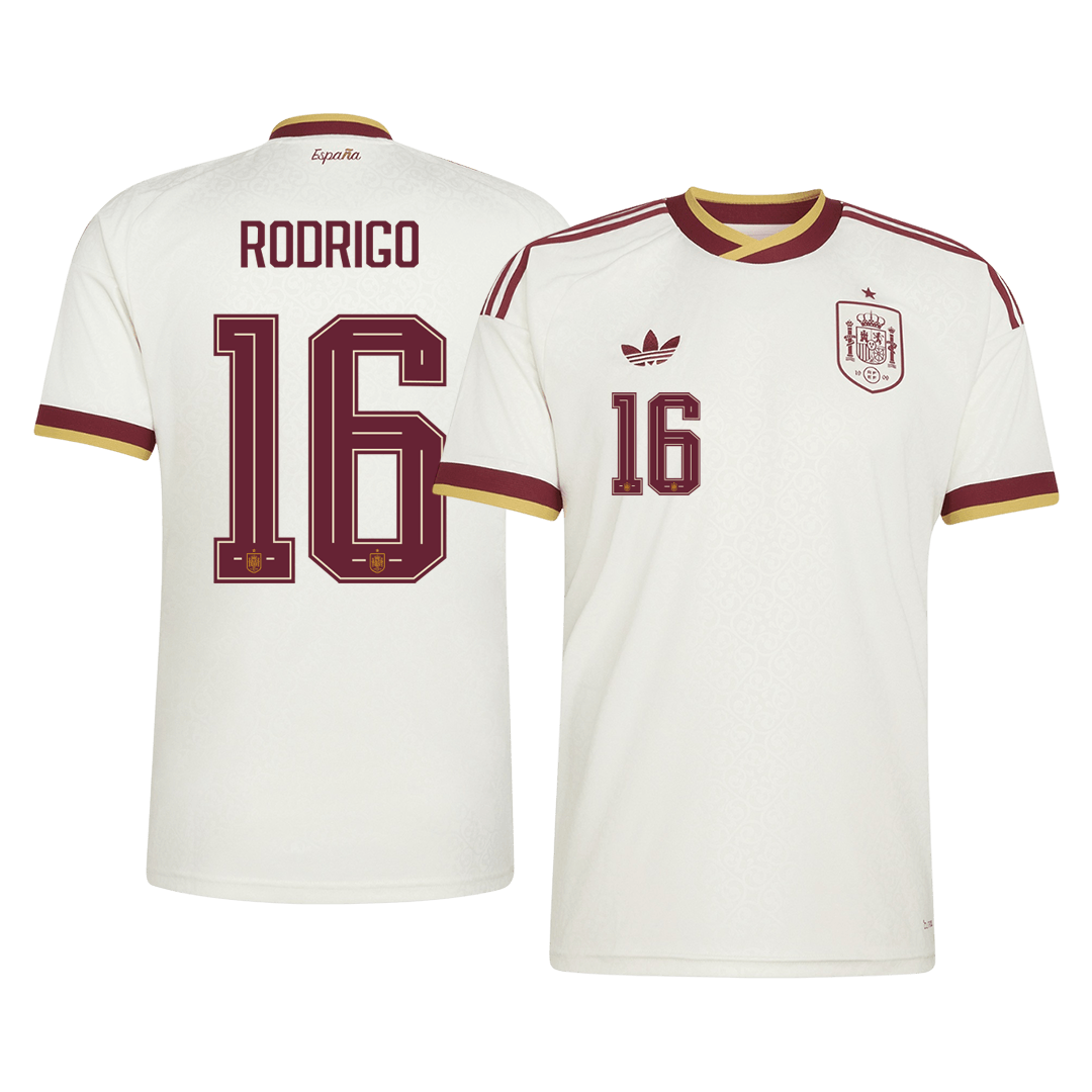 Pánské Spain RODRIGO #16 Pryč Fotbalový dres Mistrovství světa 2026